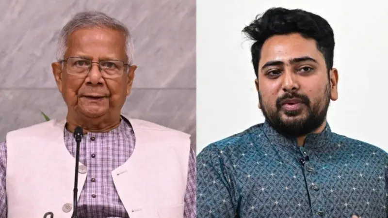 অধ্যাপক ইউনূস ‘পদত্যাগের বিষয়ে ভাবছেন’: নাহিদ ইসলাম