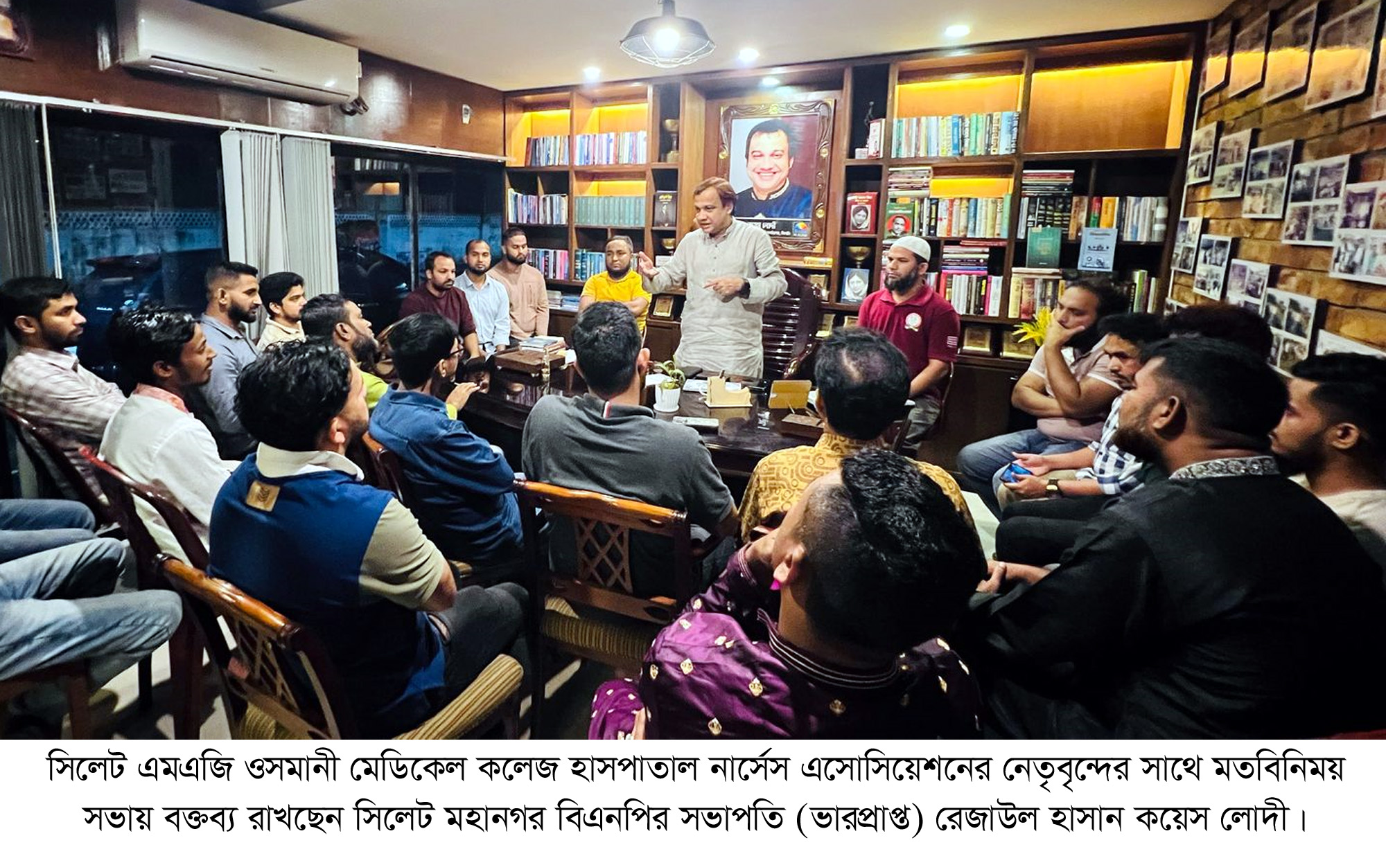 সার্বজনীন স্বাস্থ্য ব্যবস্থা নিশ্চিত করতে নার্সদের ভূমিকা রাখতে হবে : কয়েস লোদী