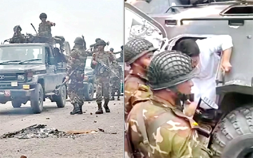 গোপালগঞ্জ অগ্নিগর্ভ, কারফিউ