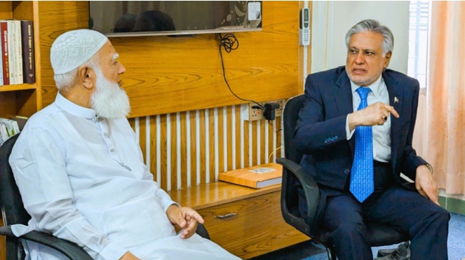 ডা. শফিকুর রহমানের সঙ্গে পাকিস্তানের পররাষ্ট্রমন্ত্রীর সাক্ষাৎ