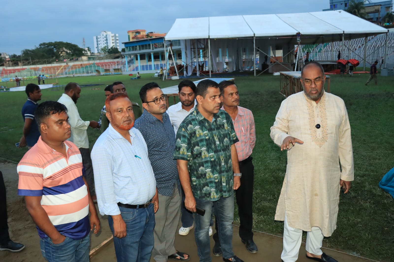 প্রধানমন্ত্রী সিলেটে আসছেন ২ মে, প্রস্তুতি পর্যবেক্ষণ করলেন সিসিক প্রশাসক