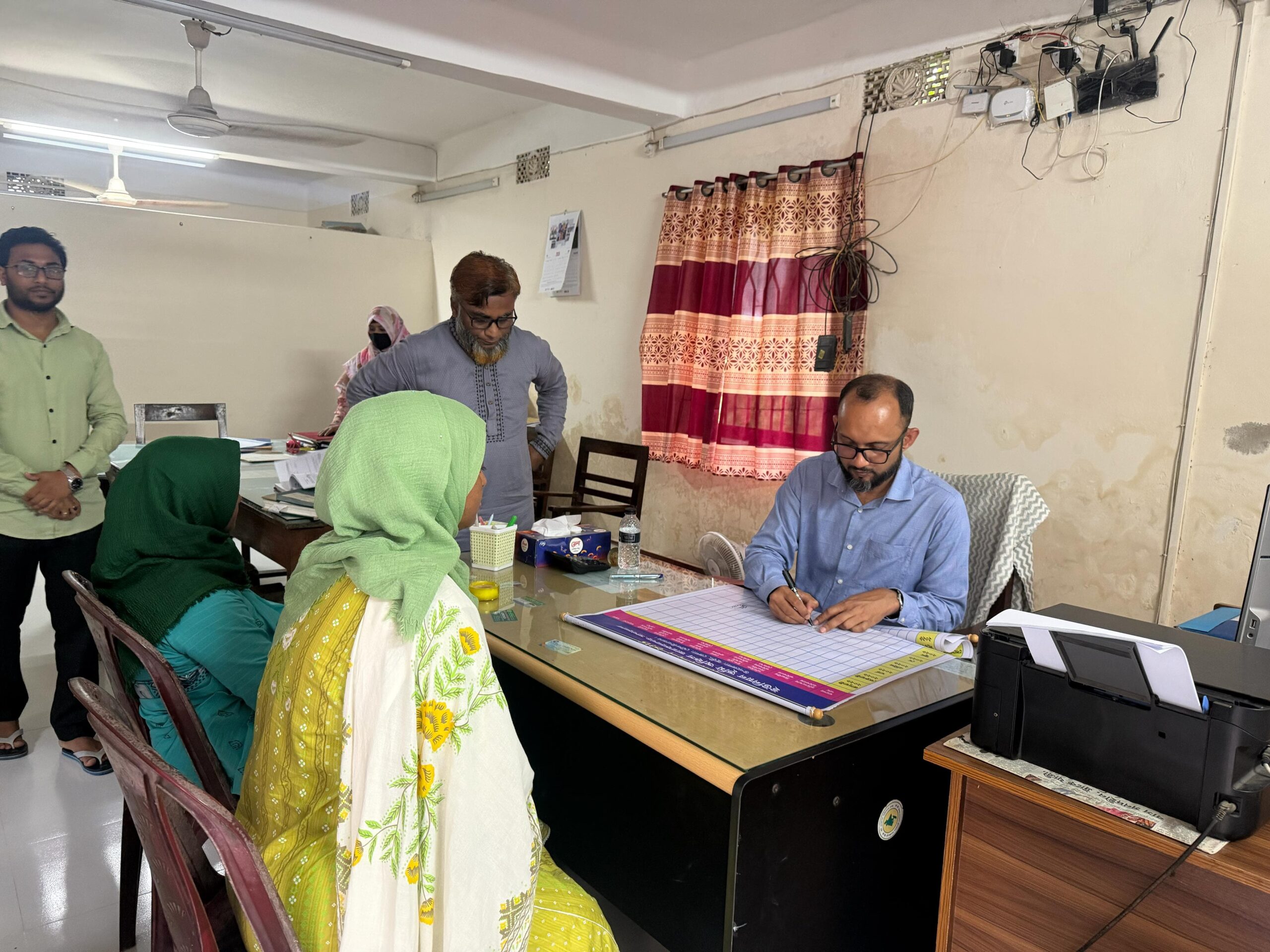 জুড়ী উপজেলা পরিদর্শনে জেলা প্রশাসক তৌহিদুজ্জামান পাভেল