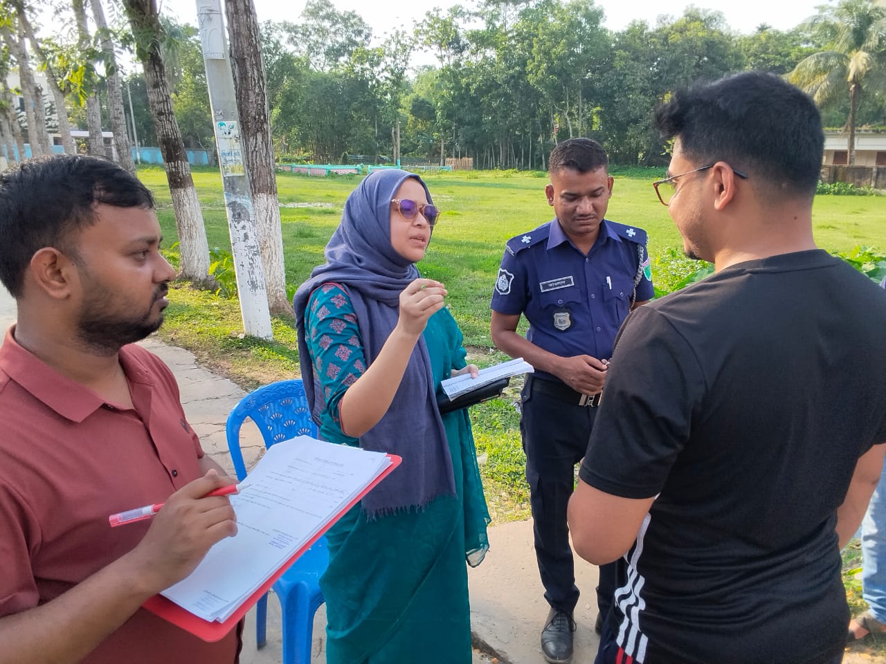 মৌলভীবাজারের কুলাউড়ায় ভ্রাম্যমাণ আদালতের অভিযানে জরিমানা আদায়