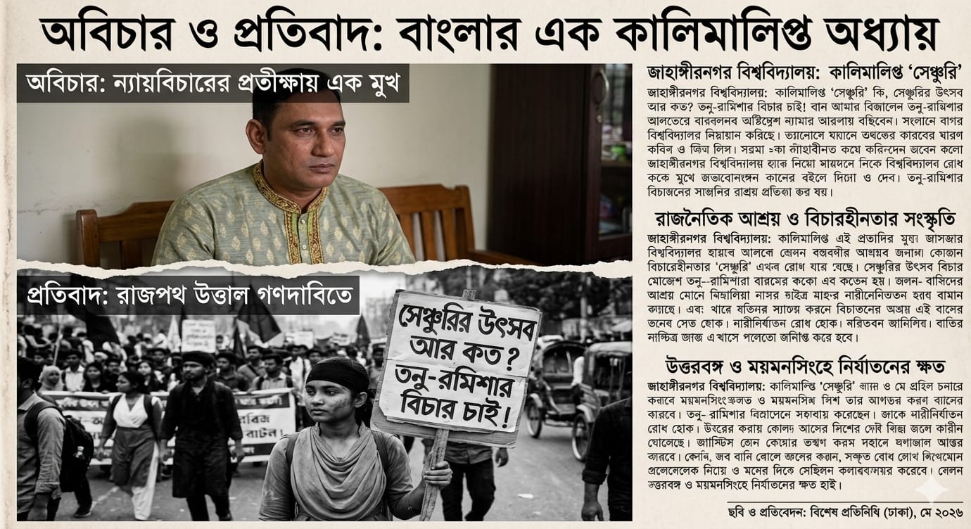 ধুলোর আস্তরণ ও আমাদের ‘ধর্ষণের সেঞ্চুরি’: রামিশাদের শেষ কোথায়?