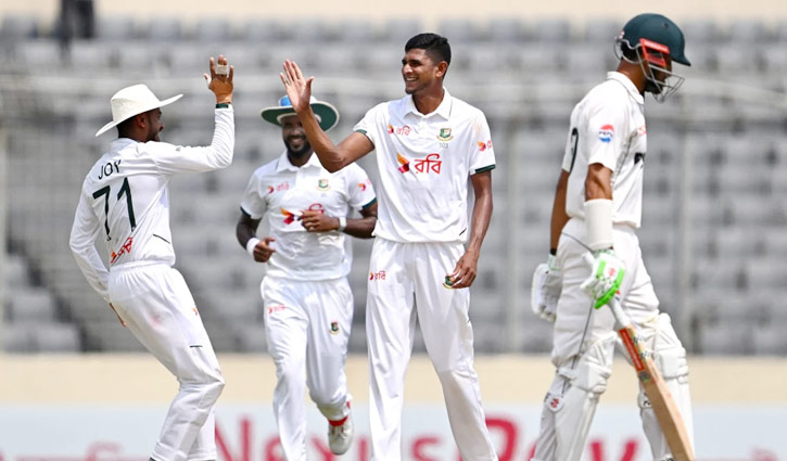 প্রথম টেস্টে পাকিস্তানকে হারাল বাংলাদেশ
