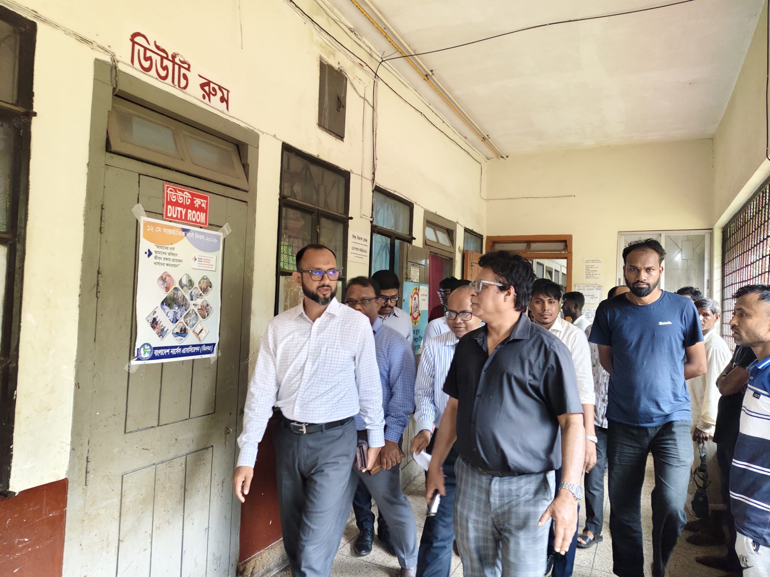 মৌলভীবাজার ২৫০ শয্যা হাসপাতাল পরিদর্শনে জেলা প্রশাসক