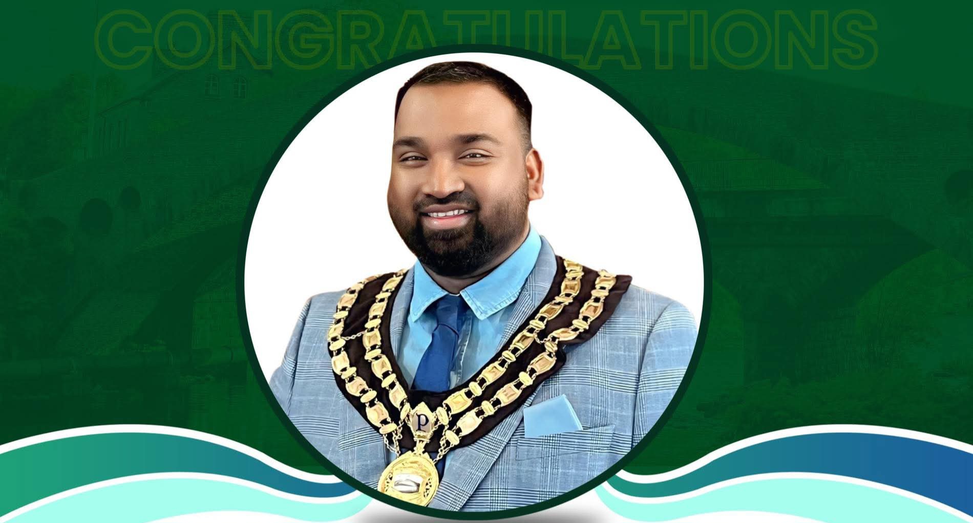 মৌলভীবাজারের কাবিদ রহমান বৃটেনের পন্টিপ্রিড টাউন কাউন্সিলের মেয়র নির্বাচিত