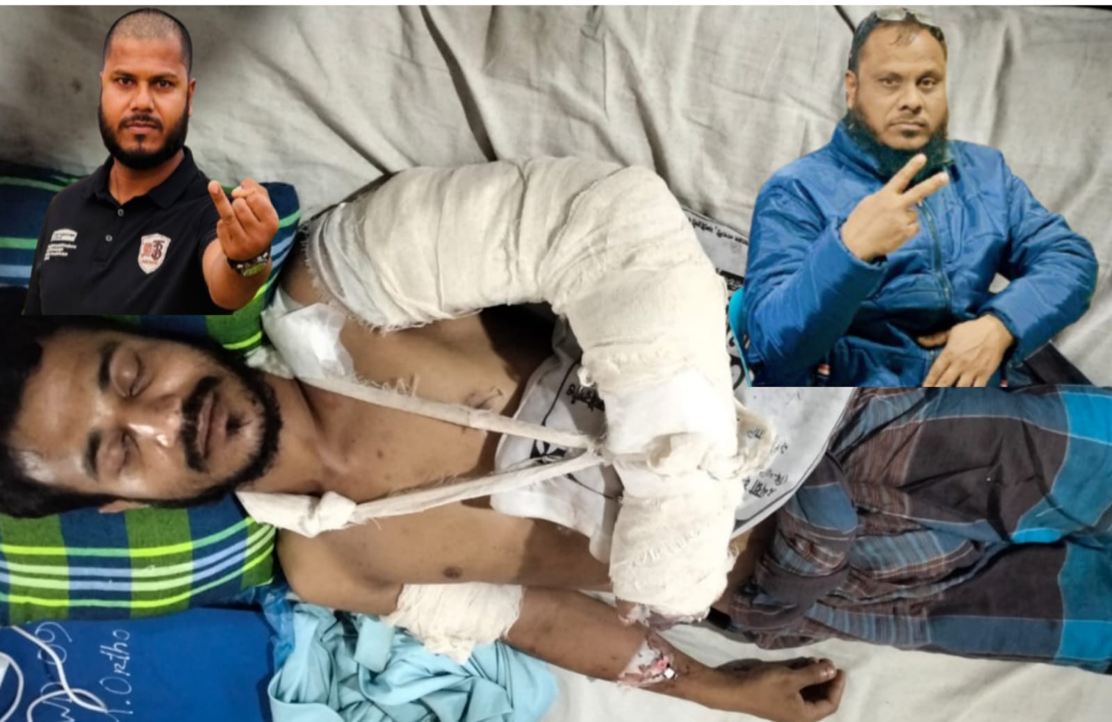 কোম্পানীগঞ্জে মামলা করায় বাদীর ছেলেকে কুপিয়ে জখম, এক সপ্তাহেও ধরা পড়েনি আসামিরা