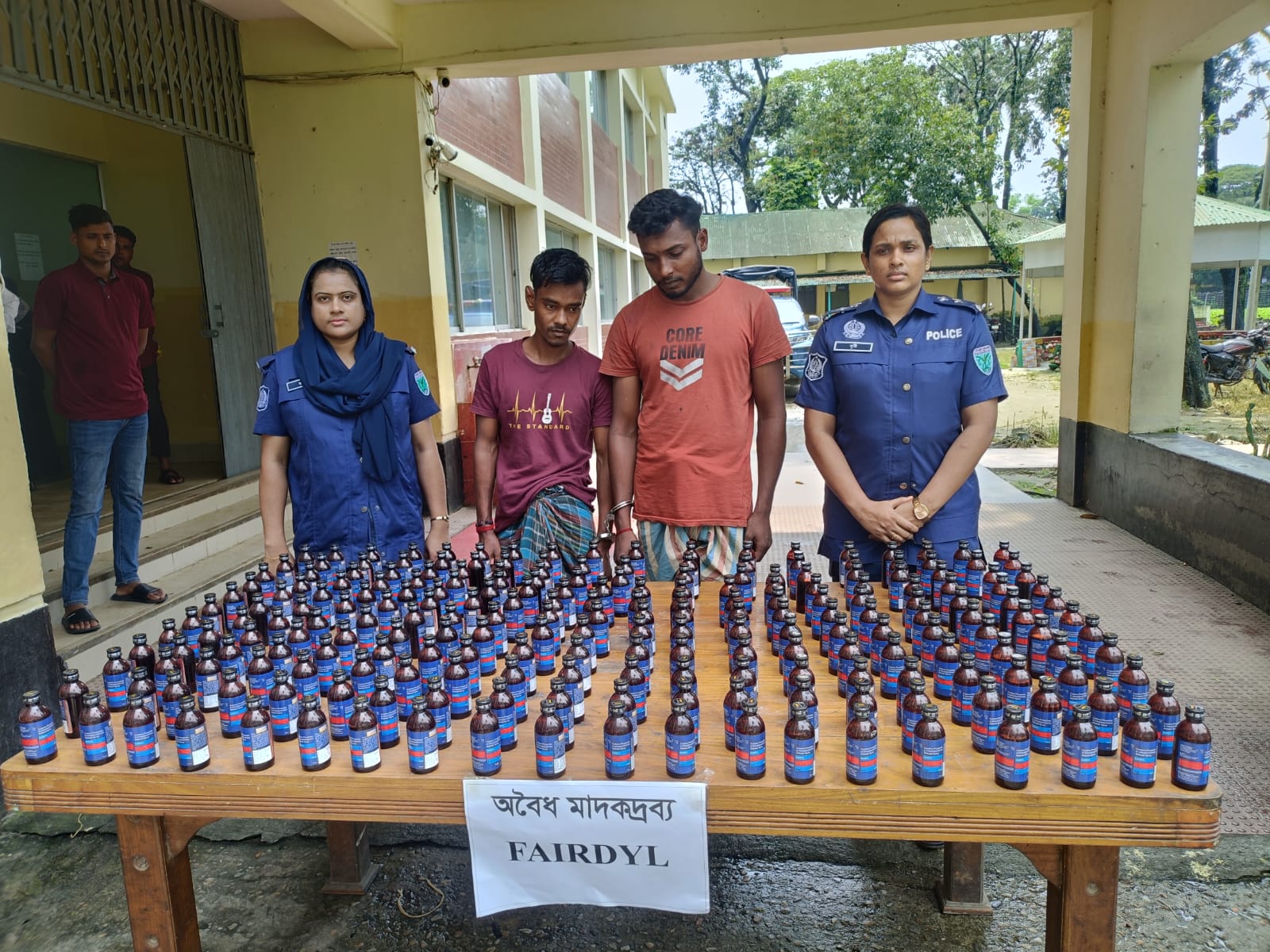 কোম্পানীগঞ্জে ভারতীয় ফেনসিডিল সহ আটক-২