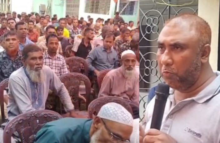 কলকলিয়া ইউনিয়নের চেয়ারম্যান পদপ্রার্থী জাবেদ কোরেশীর মতবিনিময় সভা