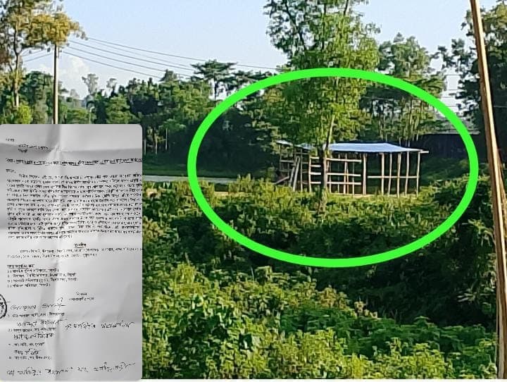 সিলেটের ধুপাগুলে মাদ্রাসা নাম ব্যবহার করে বাগানের জায়গা দখলের অভিযোগ! 
