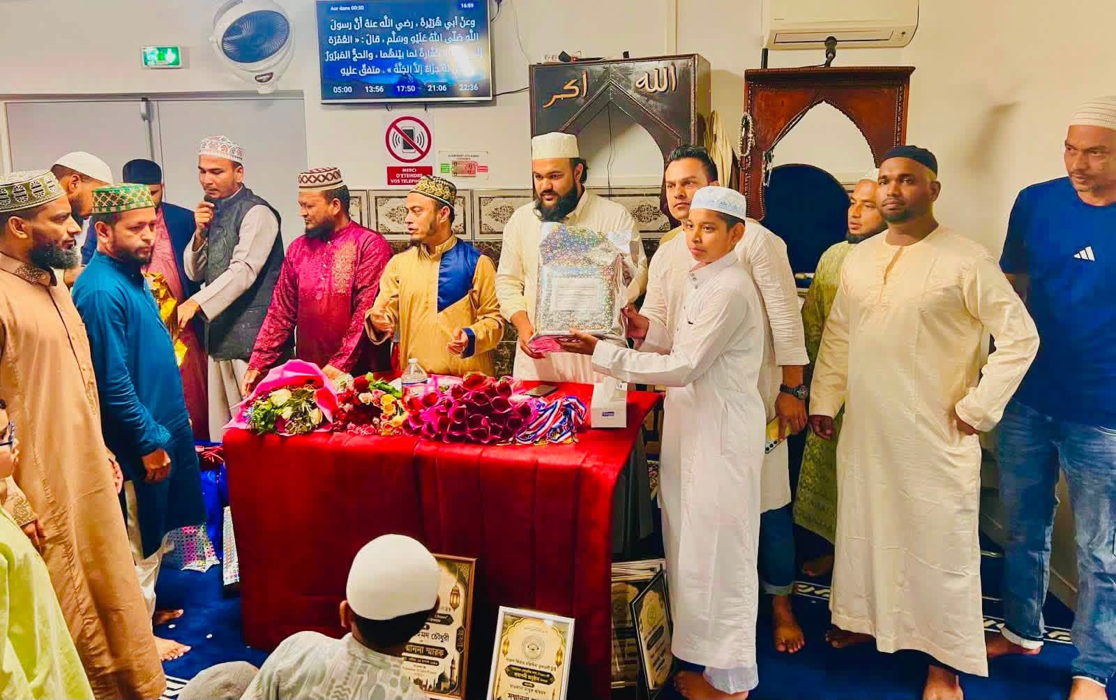 ফ্রান্সে দারুল ক্বিরাত মজিদিয়া ফুলতলি ট্রাস্ট সাখসেল-সেন্ডেনিস শাখার সামারকালিন কোর্স অনুষ্ঠিত
