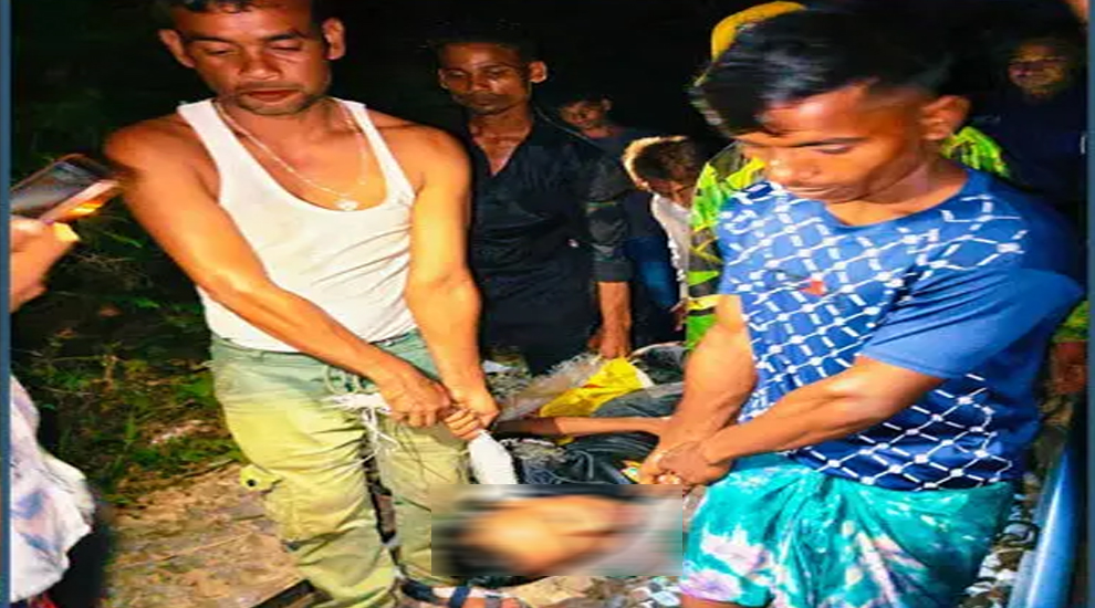 সিলেটগামী ট্রেনযাত্রীকে ছাদ থেকে ধাক্কা দিয়ে যুবককে ফেলে দেওয়া হয়