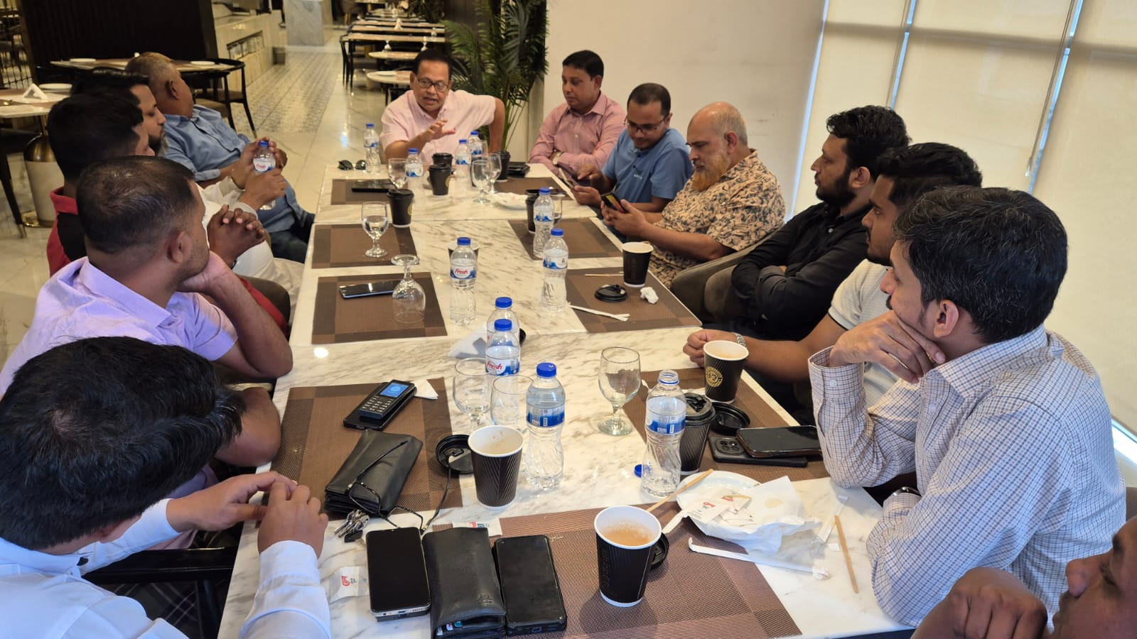 ইমদাদ হোসেনল চৌধুরীর মধ্যস্থতায় মাউন্ট এডোরা হাসপাতালের অনাকাঙ্ক্ষিত ঘটনার সামাজিক নিষ্পত্তি