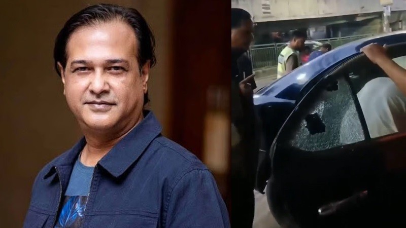 আসিফ আকবরের গাড়ি লক্ষ্য করে গুলি
